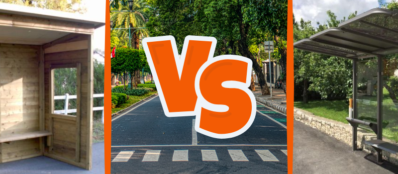 Abribus bois et abribus acier : le guide expert pour choisir et installer