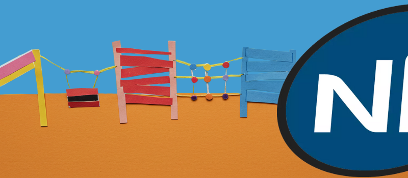 Équipements sécurisés d’une aire de jeux conforme aux normes NF EN 1176 et NF EN 1177