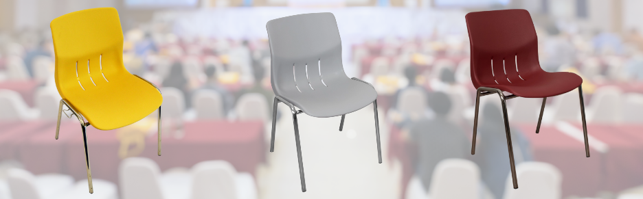 chaise a coque empilable pour collectivites